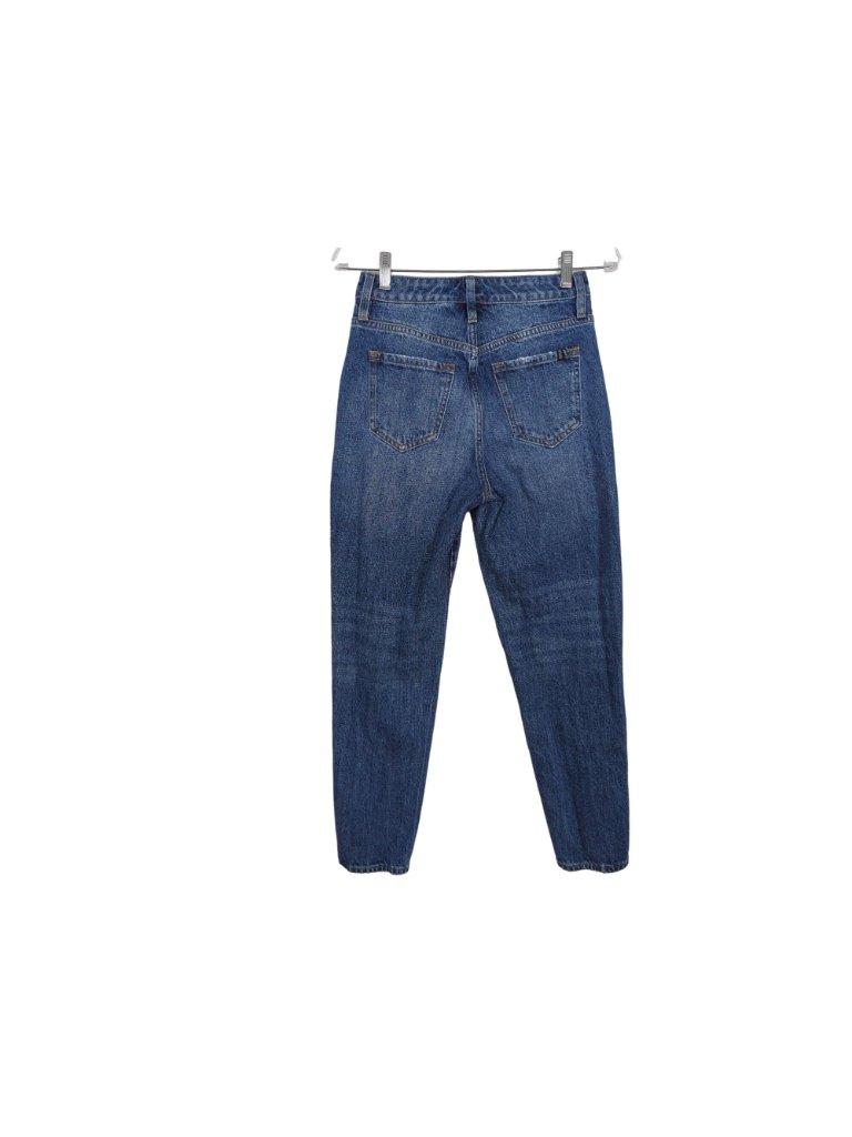 Buffalo David Bitton High Rise Bl15119 Girlfriend Relaxed Women Jeans 25 Sz 2 — image 4 of 8